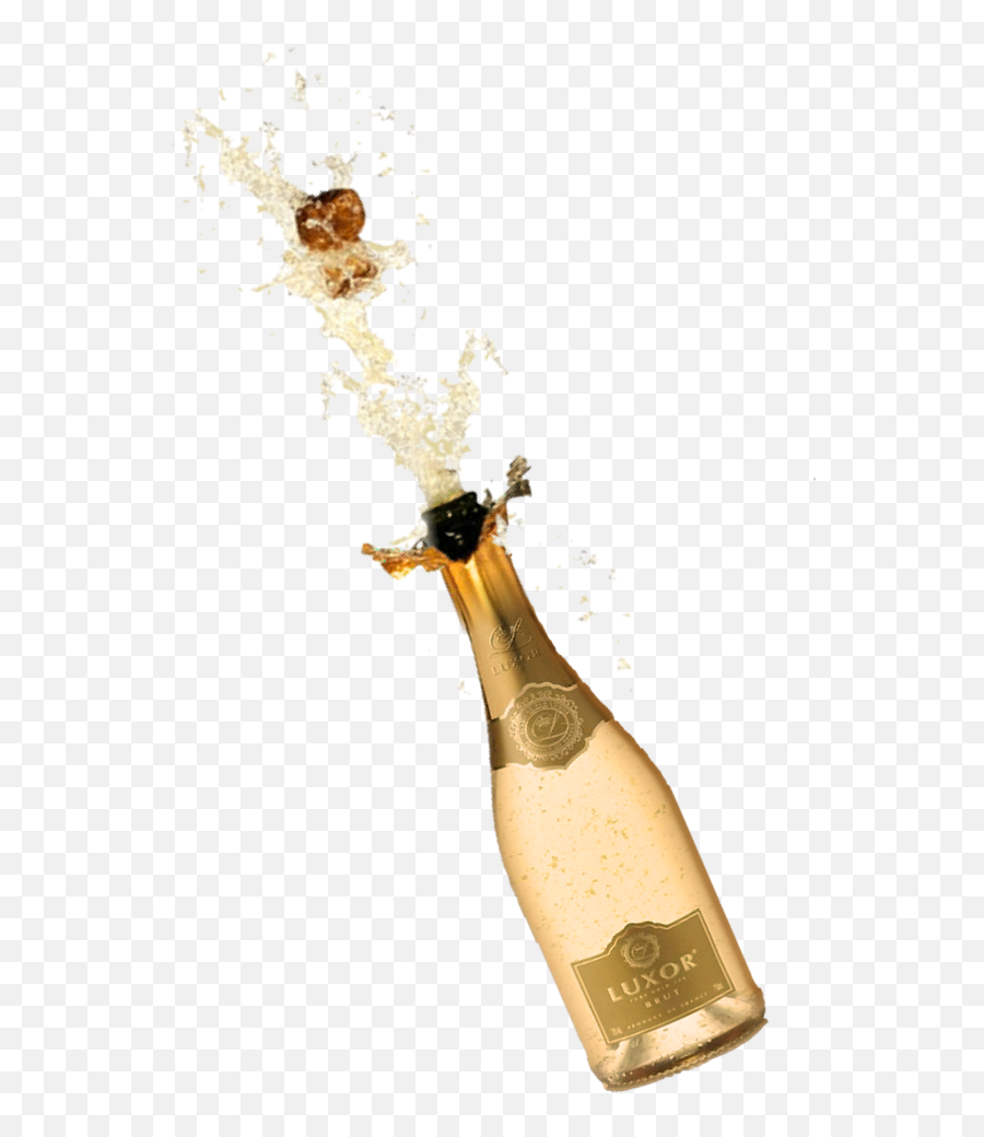 Bouchon De Champagne Png 4 Image - Transparent Background Champagne Bottle Png,Champagne Splash Png