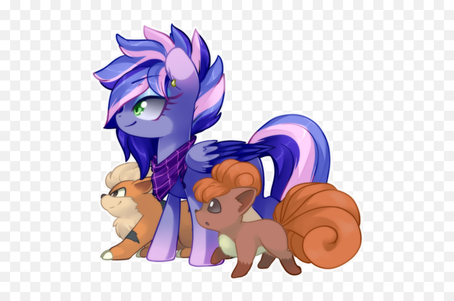 2152666 - Artistloyaldis Bandana Ear Piercing Earring Fictional Character Png,Vulpix Transparent