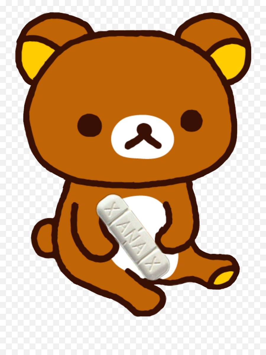 Pills Clipart Xanax - Rilakkuma Png Transparent,Xanax Png