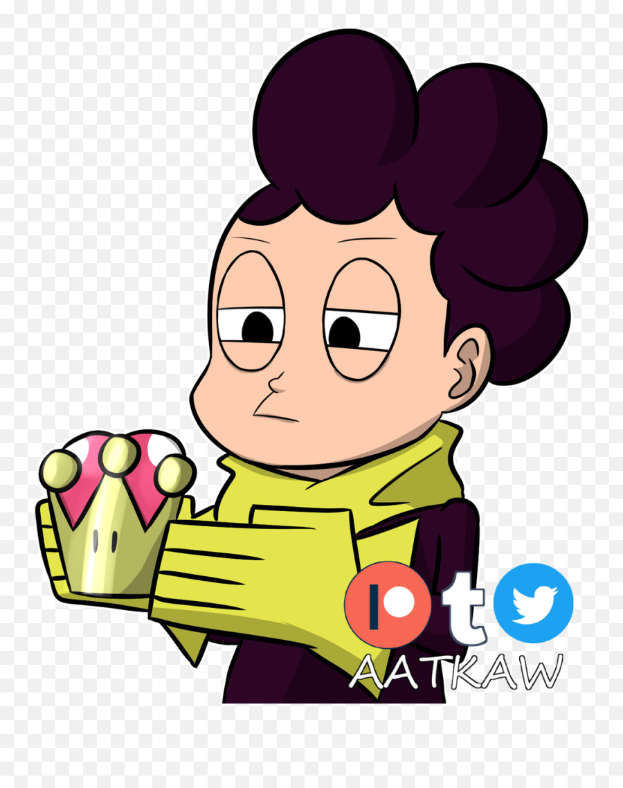 Mineta Bowsette - My Hero Academia And Mario Png,Bowsette Png