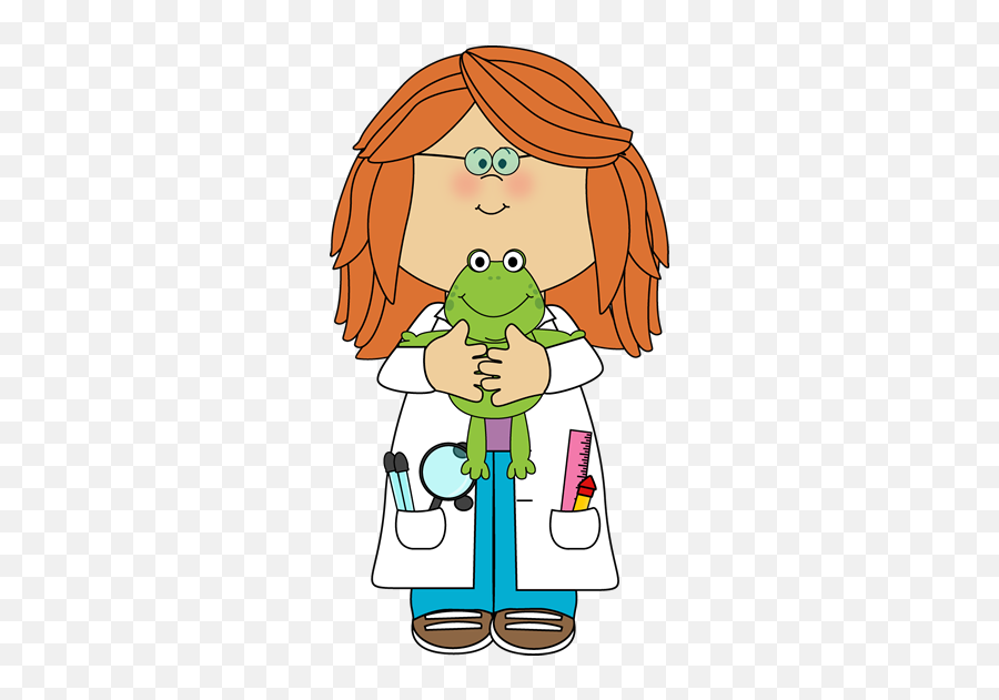 Girl Veterinarian - Science Teacher Clipart Png,Veterinarian Png