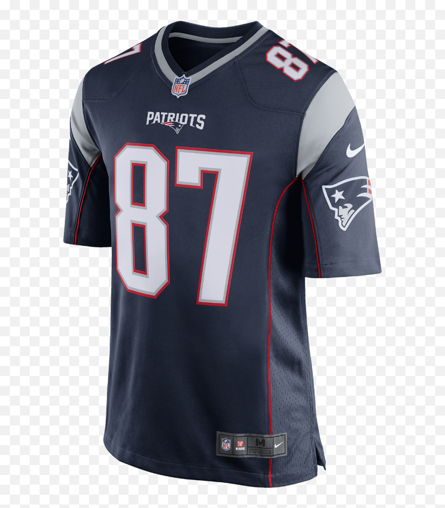 Nike Nfl New England Patriots - Tom Brady Patriots Jersey Png,Rob Gronkowski Png