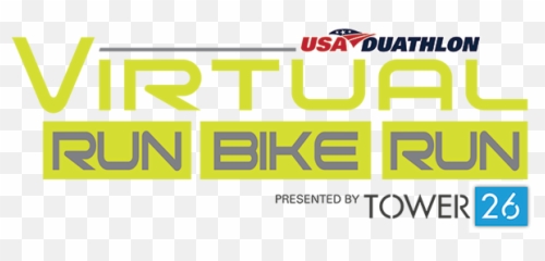Usa Duathlon Virtual Run - Vertical Png,Swim Bike Run Logo