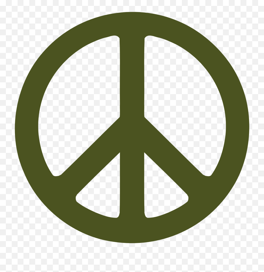 Army Logo Clip Art - Green Peace Sign Clipart Png,Army Logo Images