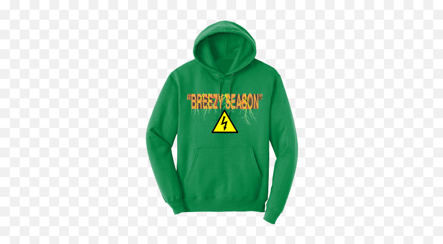 Breezyseasoncollection - Hooded Png,Green Lightning Png