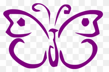 Purple Butterfly 7 Icon - Purple Butterfly Icon Transparent Png,Star Butterfly Icon