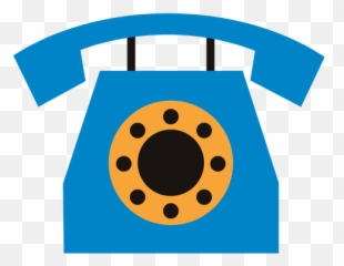 Flat Telephone Icon - Transparent PNG u0026 SVG vector file Phone Icon