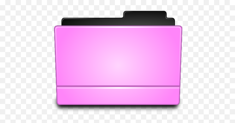 Pink Folder Icon - Horizontal Png,Rainbow Folder Icon