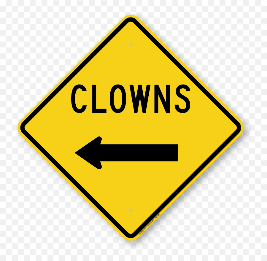 Clowns With Left Arrow Funny Crossing - Funny Left Arrow Png,Newegg Icon