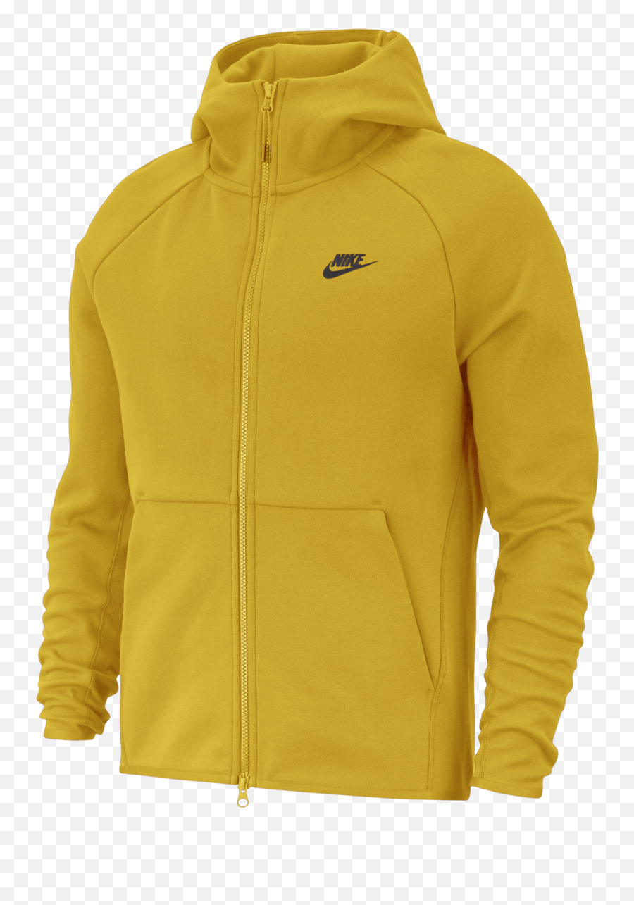 Nike Yellow Hoodie Mens - Yellow Nike Zip Hoodie Men Png,Nike Sb Icon Full Zip Hoodie