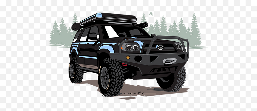 2006 4runner Trailbendersoverland - Compact Sport Utility Vehicle Png,Icon Vs King 4runner
