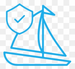 Marine Insurance - Segelboot Symbol png