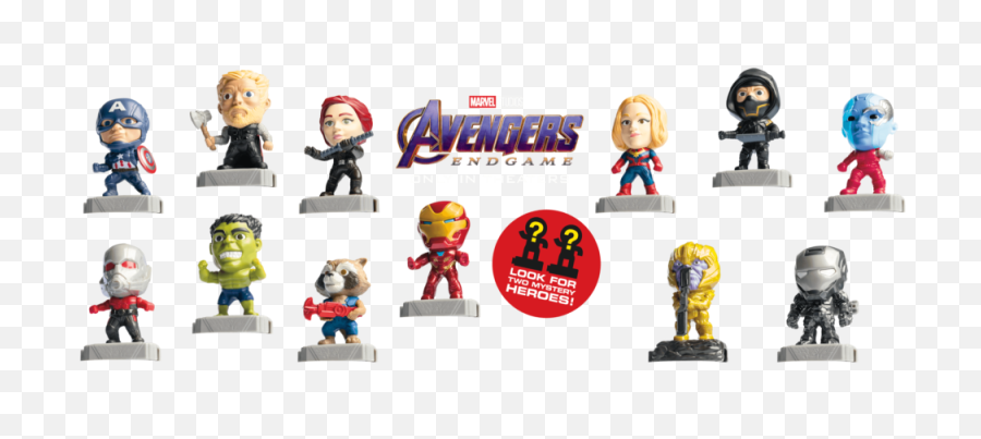 Avengers Happy Meals Toys Now - Mcdonalds Avengers Toys 2019 Png,Happy Meal Png
