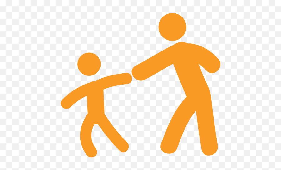 Ask Poli - Walk With Kid Png Icon,Two People Walking Icon