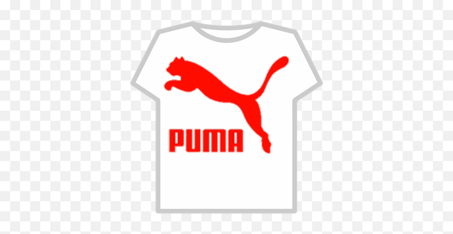 Red Puma Logo - Roblox Blue Puma Logo Png,Puma Logo Png