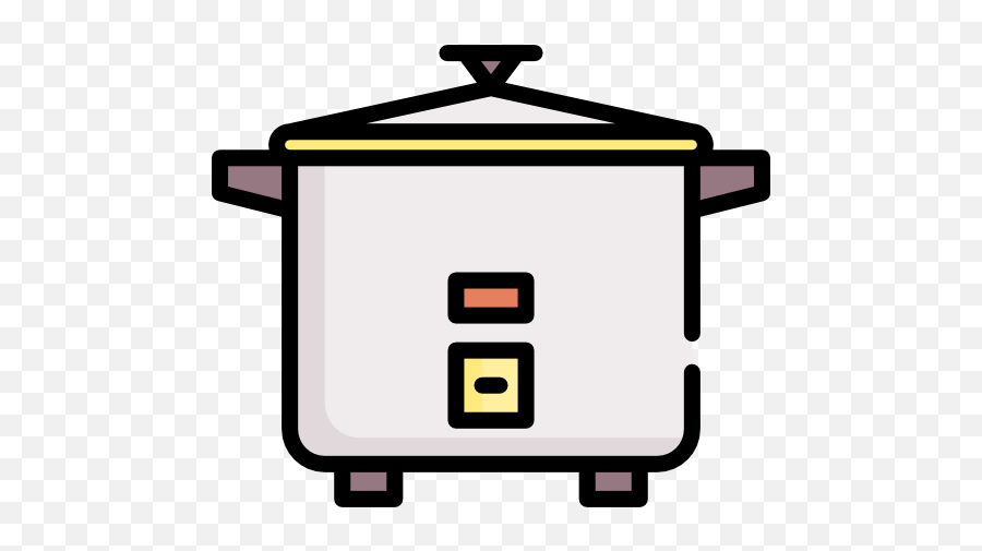 Rice Cooker - Free Electronics Icons Rice Cooker Icon Png,Rice Transparent Background