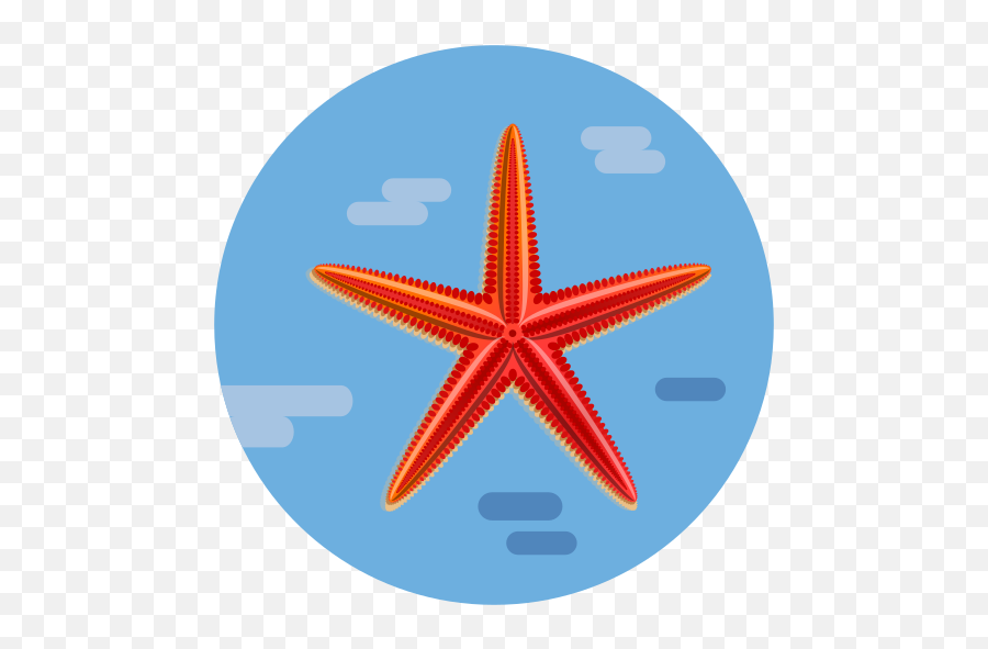 Sea Animal Red Starfish Free Icon - Iconiconscom Vertical Png,Red Fish Icon