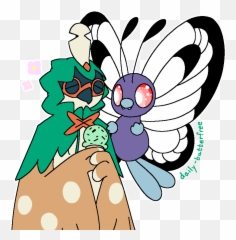 Flyin Free - Cartoon Png,Butterfree Png