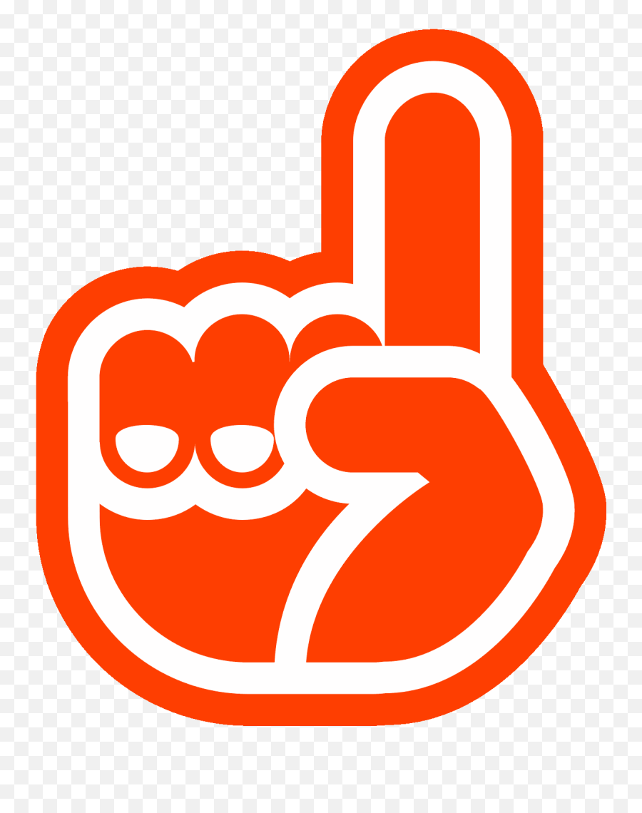 Foam Finger Png Picture - Red Pointing Finger Png,Foam Finger Png