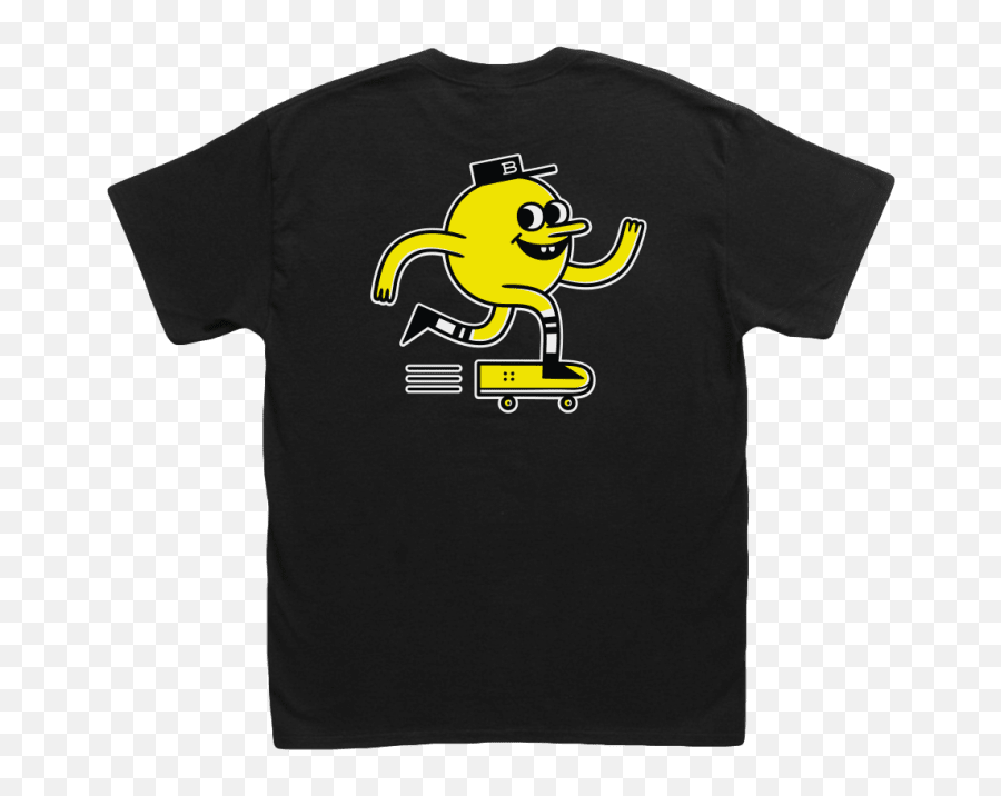 Blast Skates Mascot Logo T - Shirt Black Madstore Undercover T Shirt Png,Mascot Logo
