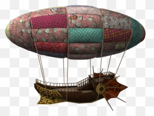 Download C3rb3rus Airship - Transparent Steampunk Airship Png,Airship Png