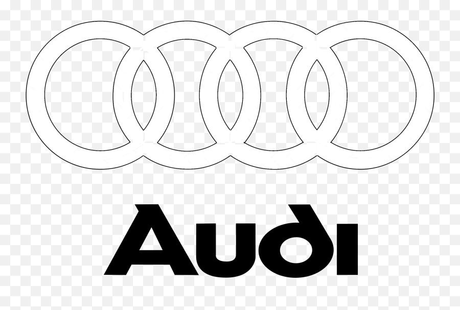 Audi Logo White Png - Audi,Audi Png