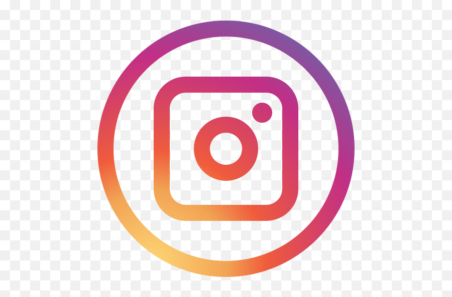 Social Media Instagram Circle Free - Instagram Thumbnail Png,Logo Circle Png