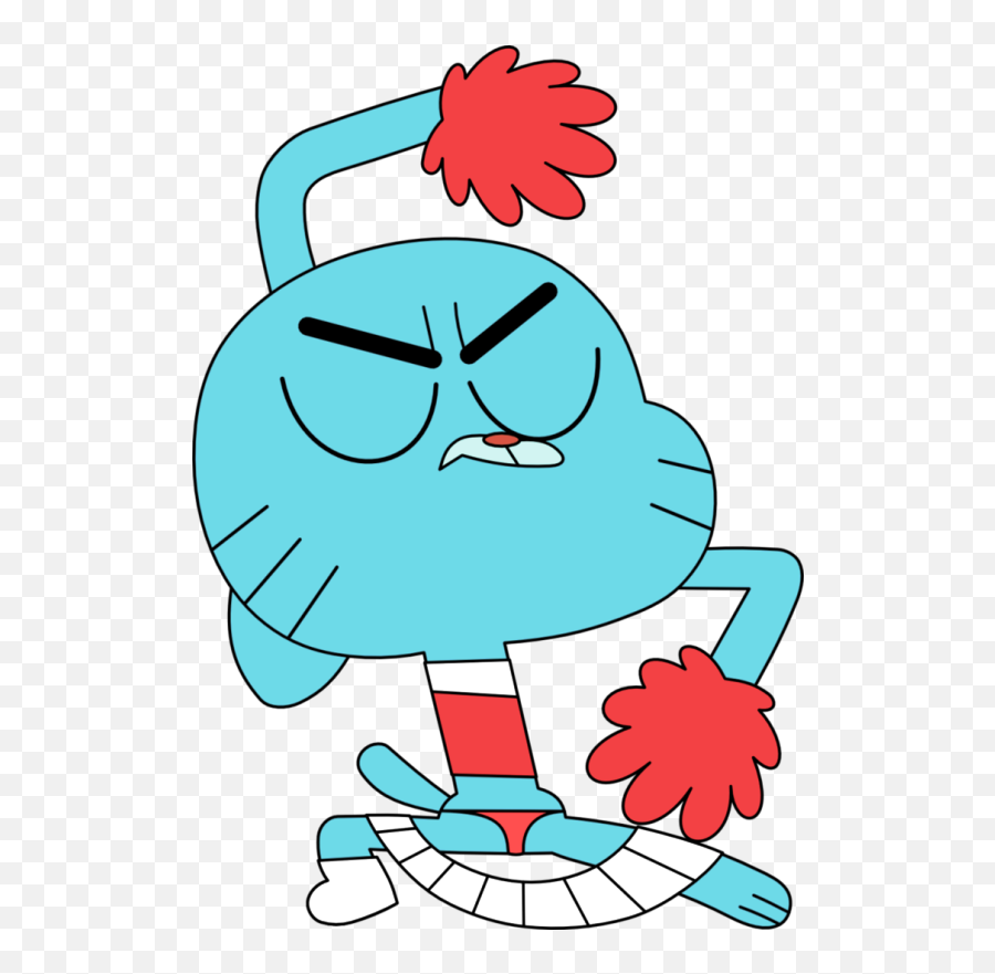 Cheer Leader Gumball Watterson - Amazing World Of Gumball Fanfiction Png,Gumball Png
