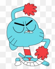 Cheer Leader Gumball Watterson - Amazing World Of Gumball Fanfiction Png,Gumball Png