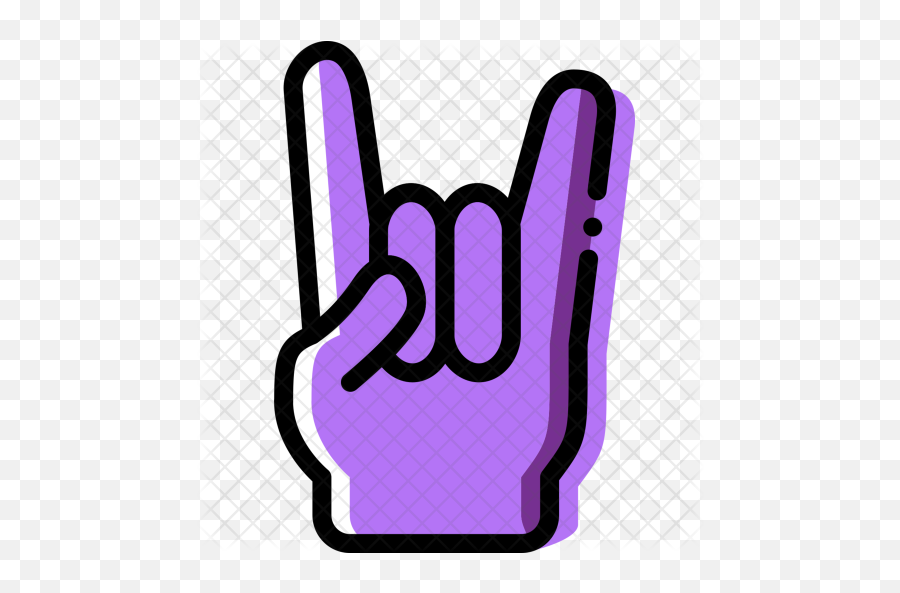 Rock N Roll Hand Sign Clip Art - Hard Rock Sign Png Rock Hand Sign Png,Rock N Roll Png