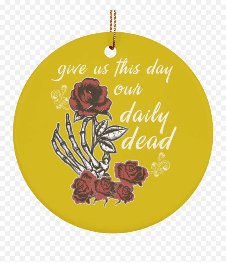 Download Daily Dead Rose Ceramic Circle - Christmas Day Png,Dead Rose Png