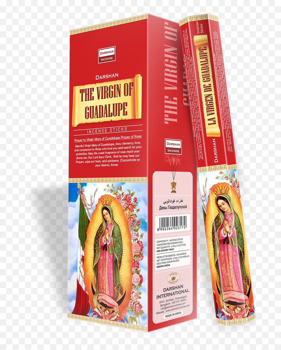 Darshan International - Book Cover Png,Virgen De Guadalupe Png