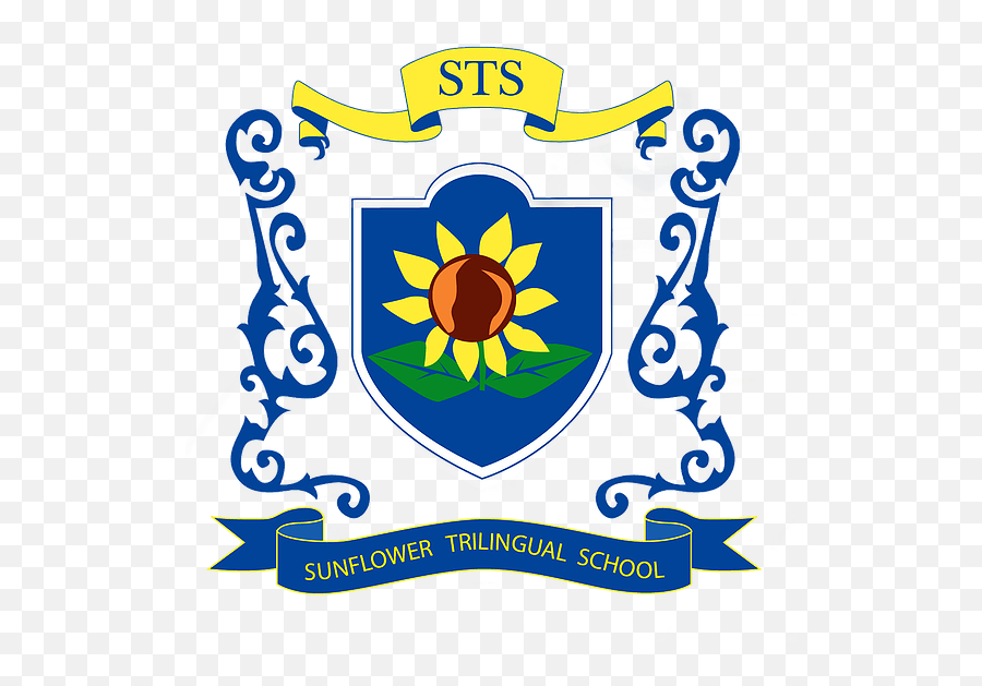 School Logo Sunflower Trilingual - Emblem Png,Sunflower Logo