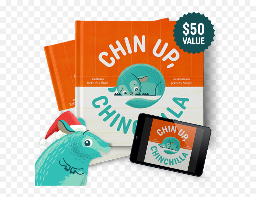 Chin Up Chinchilla Holiday Gift Bundle Available Now - Steak Png,Chinchilla Png