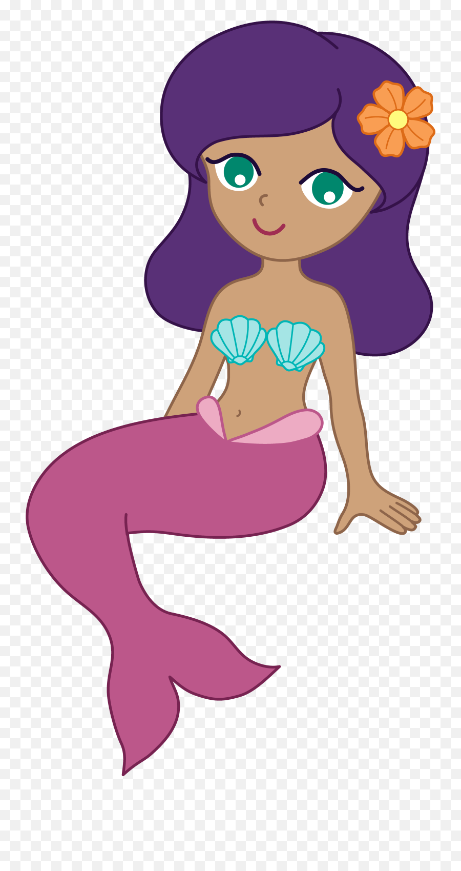 Mermaid Cartoon Transparent U0026 Png Clipart Free Download - Ywd Purple Mermaid Clipart,Mermaid Transparent Background