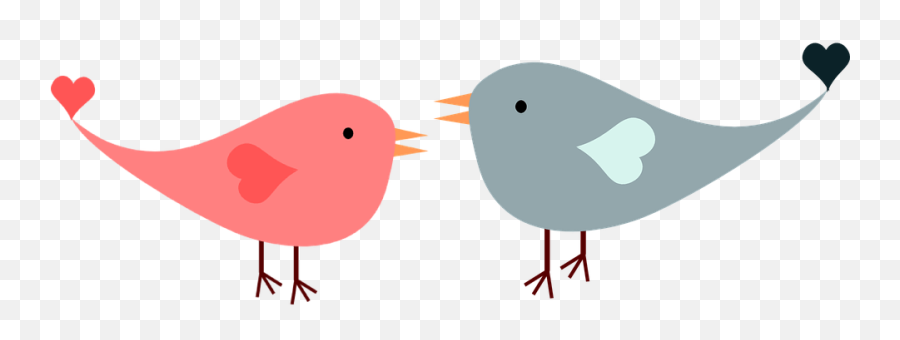 Love Birds Png - Transparent Background Love Birds Clipart Valentines Day Jokes For Kids,Birds Transparent Background