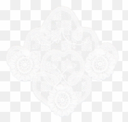 Download White Lace Pattern Png - Computer PNG Image with No Crochet