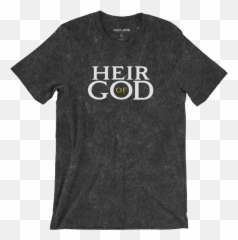 Heir Of God T Shirt - Active png
