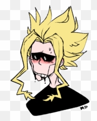 Im Tired Af But I Wound Up - Toshinori Yagi Blush Png,All Might Face Png