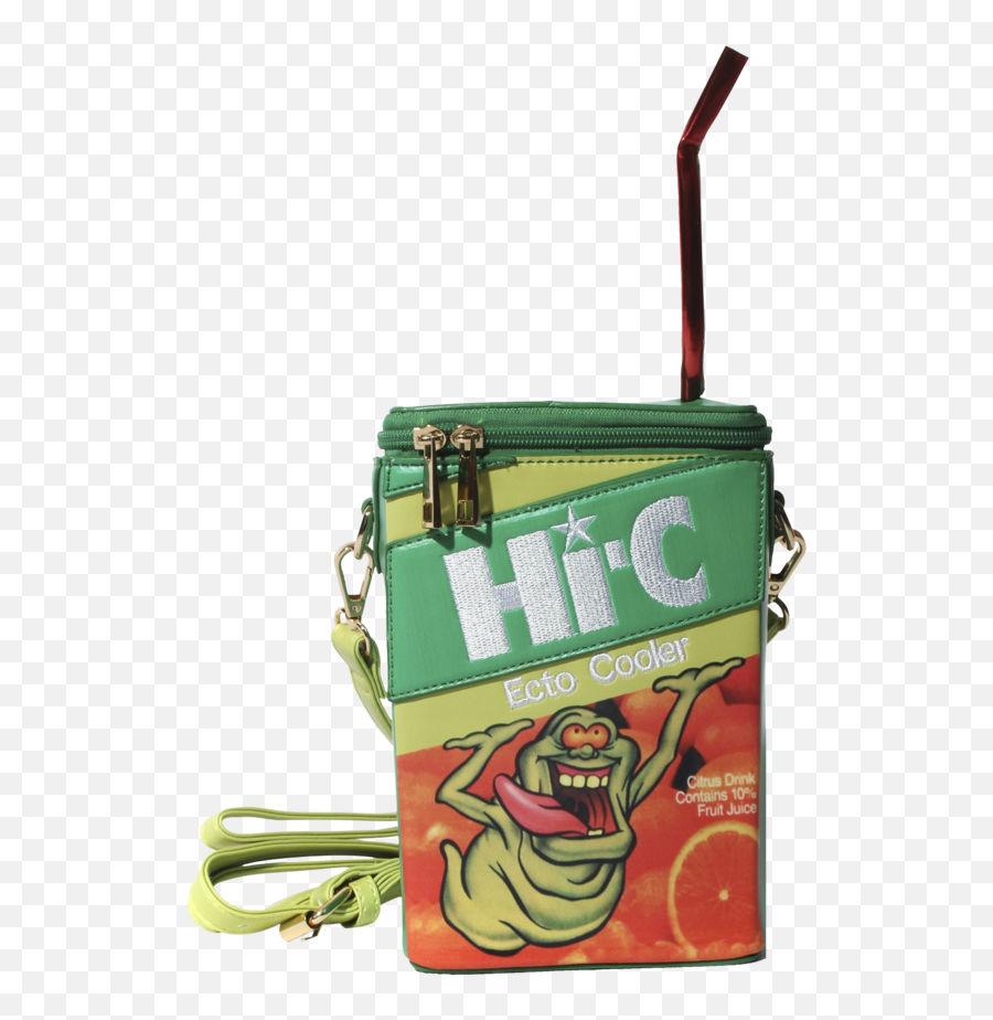 Download Ecto Cooler Juice Box Purse - Ecto Cooler Hi C Png,Slimer Png
