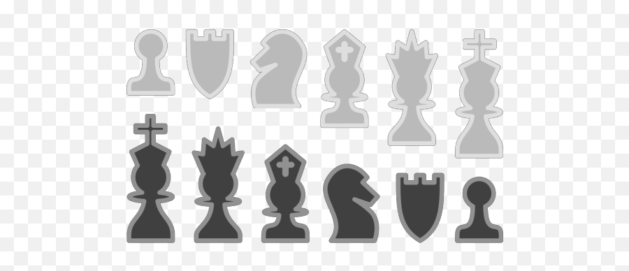 Chess Pieces Gallery Png Svg Clip Art - Chess Pieces Clip Art,Chess Board Png