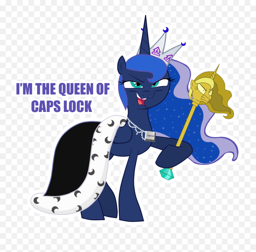 Tm The Queen Of Caps Lock Lod - Caps Lock Queen Png,Luna Transparent Background