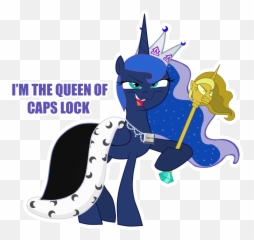 Tm The Queen Of Caps Lock Lod - png