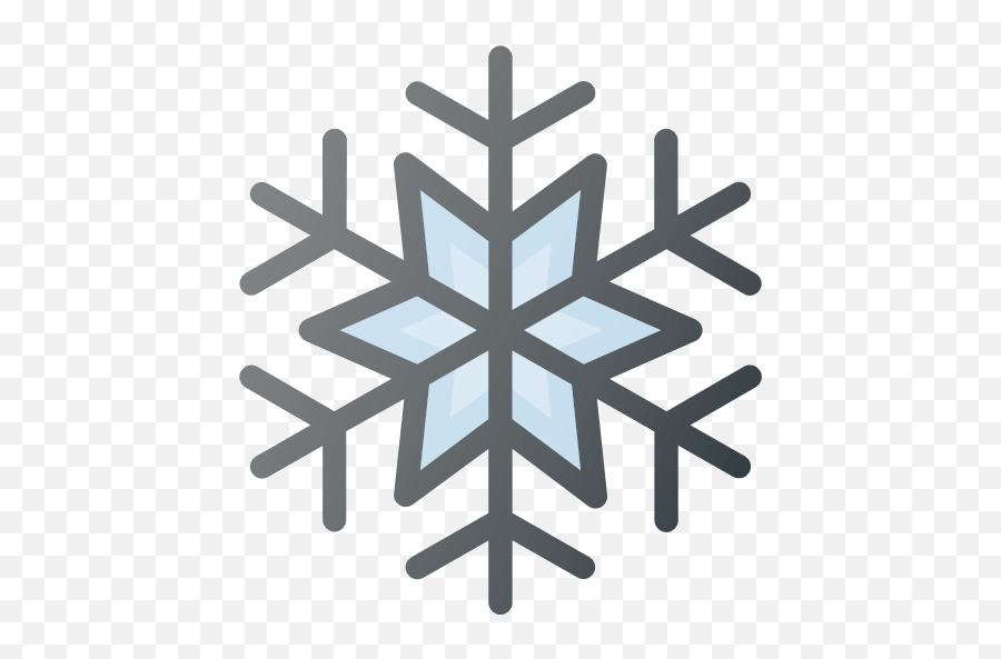 Snow Snowflake Weather Winter Icon - Free Color Christmas Icons Png,Snow Fall Png