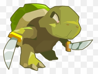Download Green Turtle - Turtles Drawing Transparent png