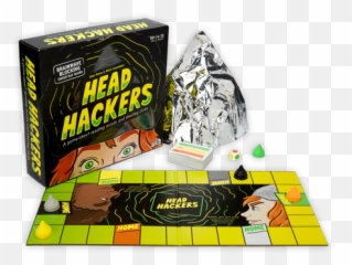 Hackers - Head Hackers Board Game Png,Tinfoil Hat Png