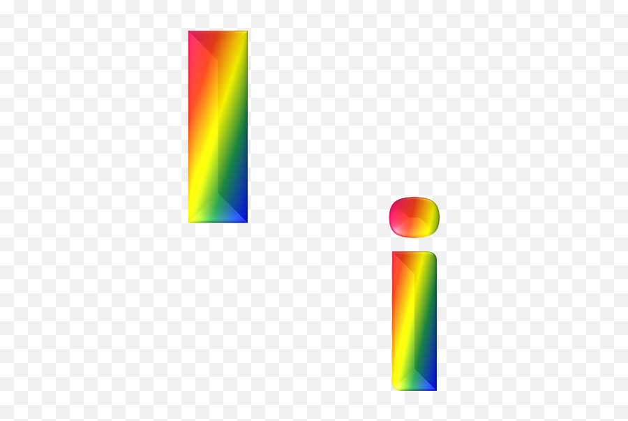 I Letter Png Transparent Images All - Rainbow Letter I Transparent,I Png