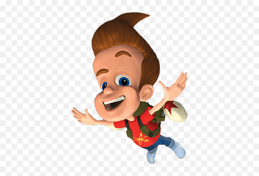 Jimmy Neutron Flying Transparent Png - Transparent Jimmy Neutron Png,Jimmy Neutron Png