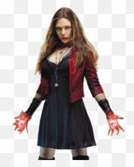 Scarletwitch Sticker - Elizabeth Olsen Scarlet Witch Hd Png,Wanda Maximoff Transparent