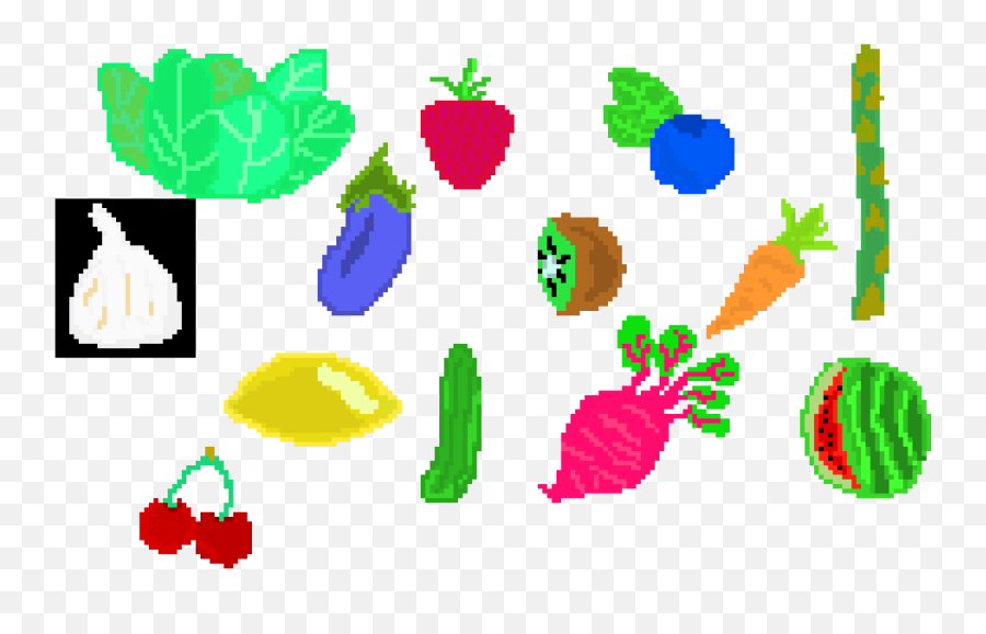 All Of My Fruits And Veggies Clipart - Clip Art Png,Veggies Png
